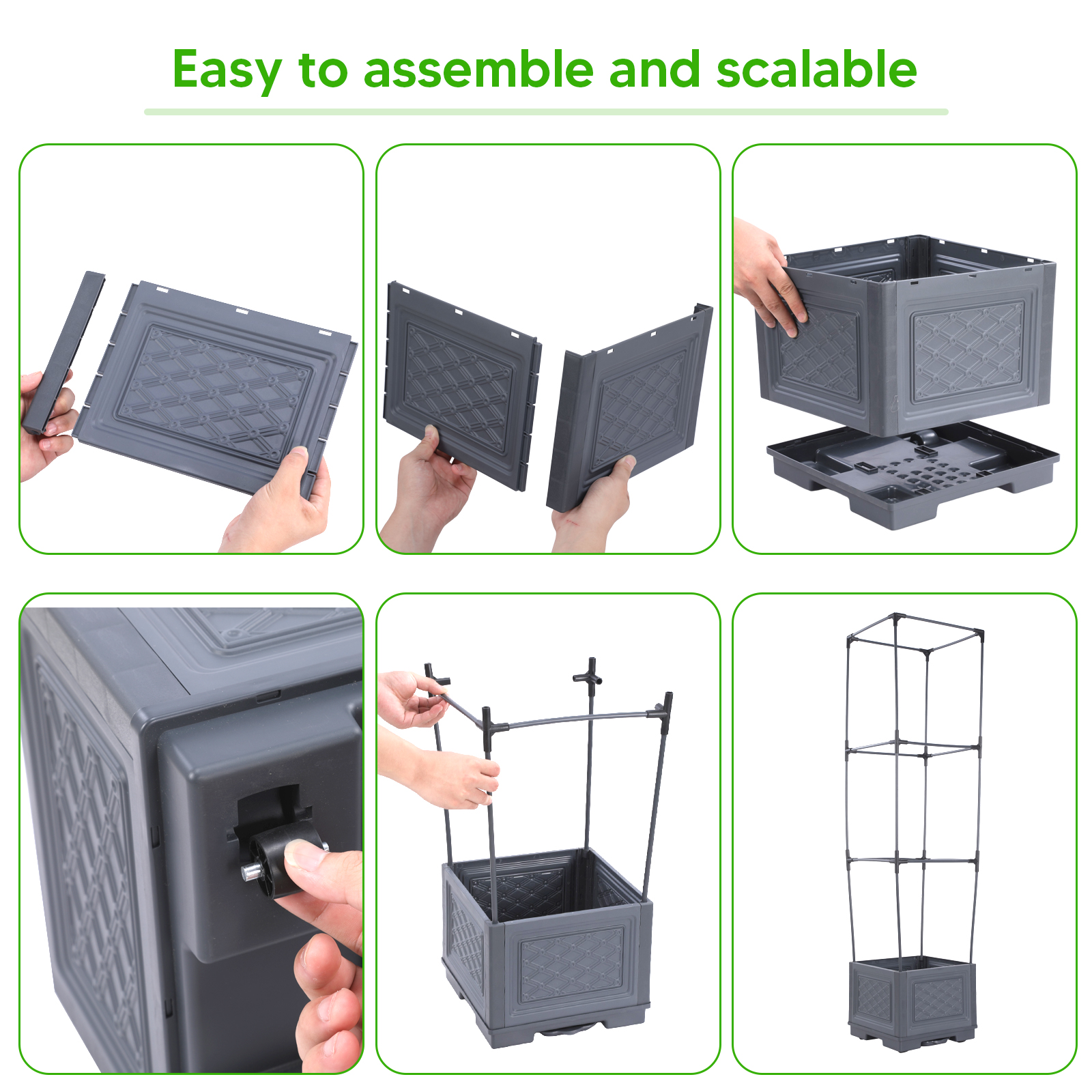 Three-Layer Wheeled Climbing V - Vine Climbing Plastic recensie en prijs