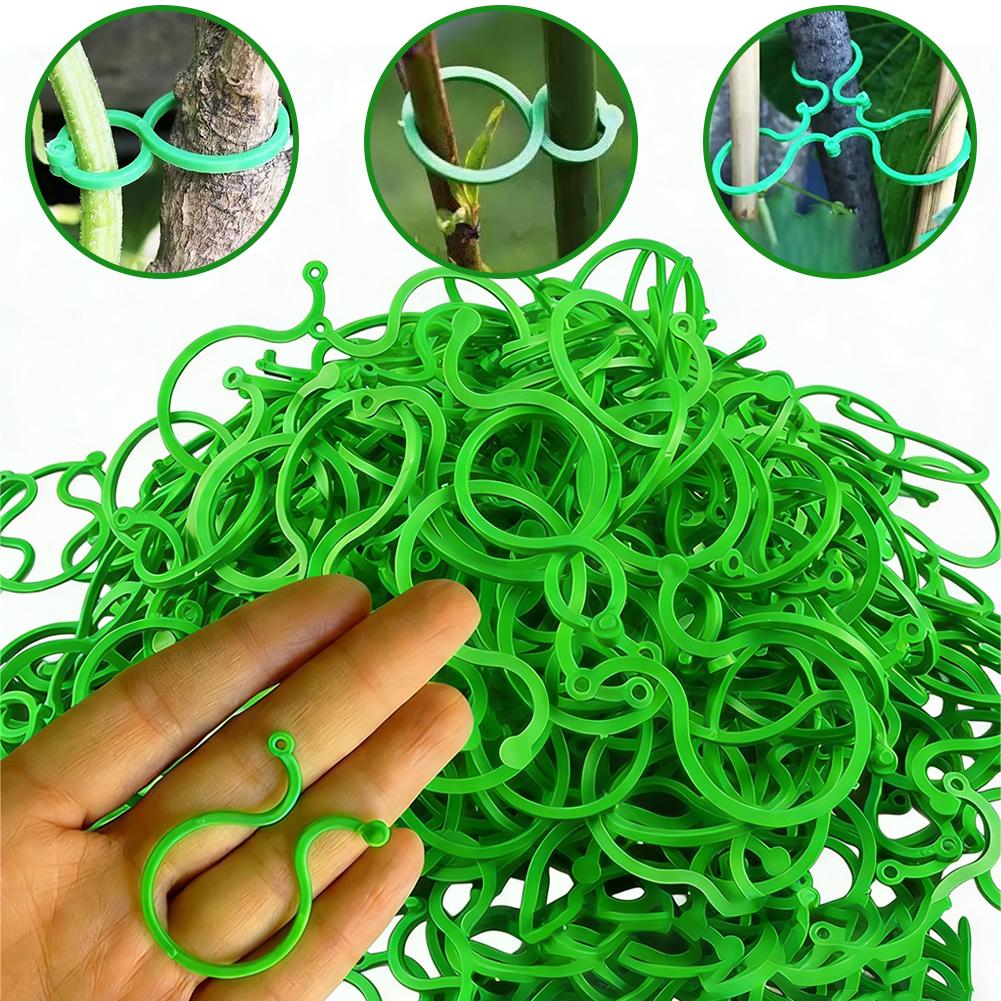 100 Pcs Plant Support Clips He - Vine Climbing Plastic recensie en prijs