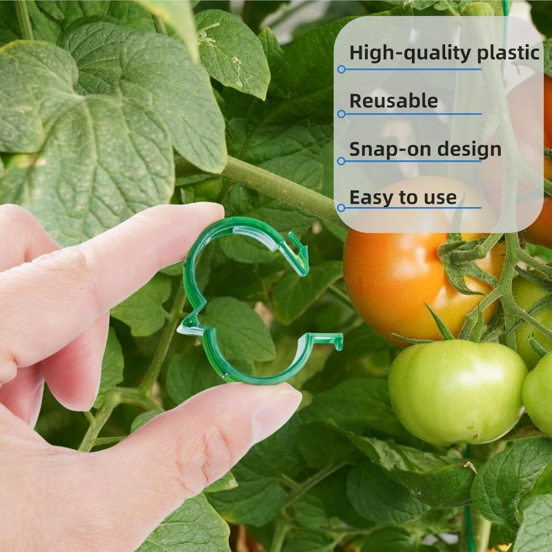 600/10x Plant Support Clips Cl - Vine Climbing Plastic recensie en prijs