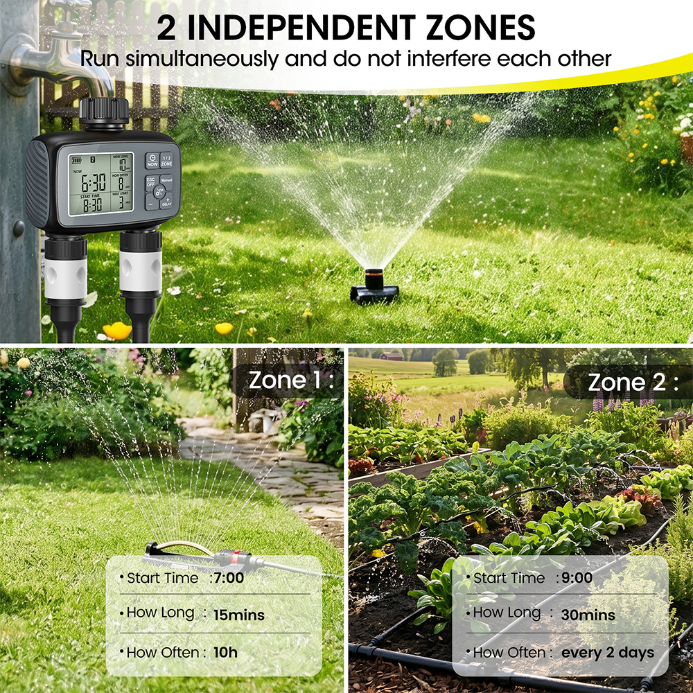 2026 New Programmable 2-Zone S - Timer Dual Outlet recensie en prijs
