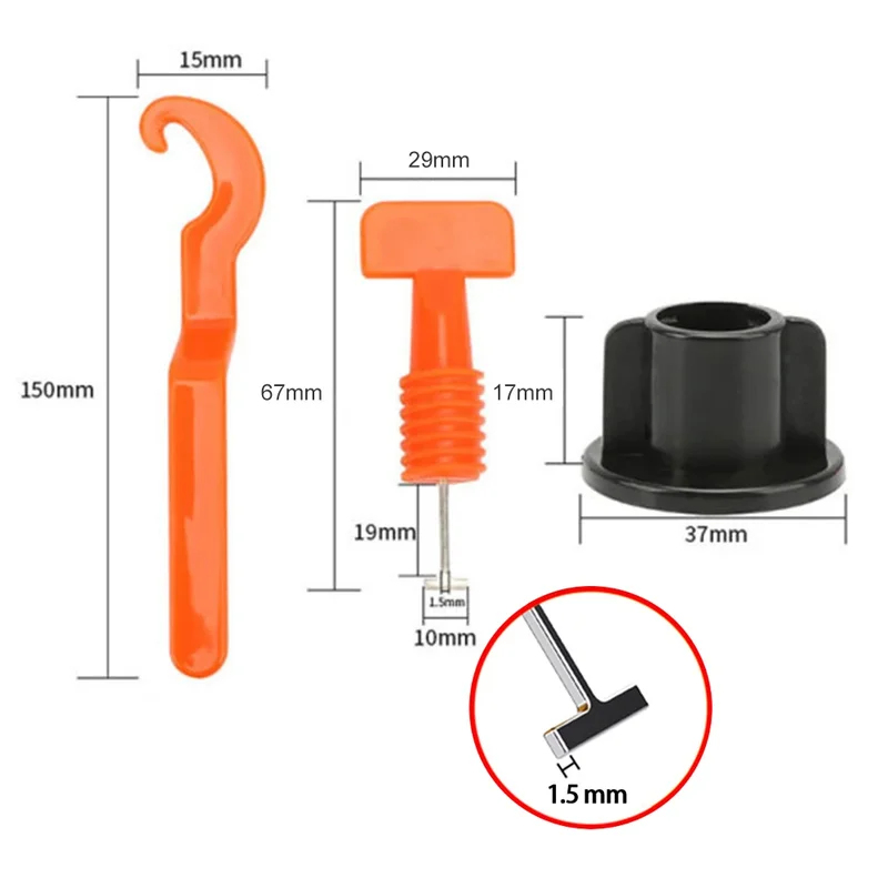 51-204Pcs Floor Tile Leveling  - Ceramic Tile Floor recensie en prijs