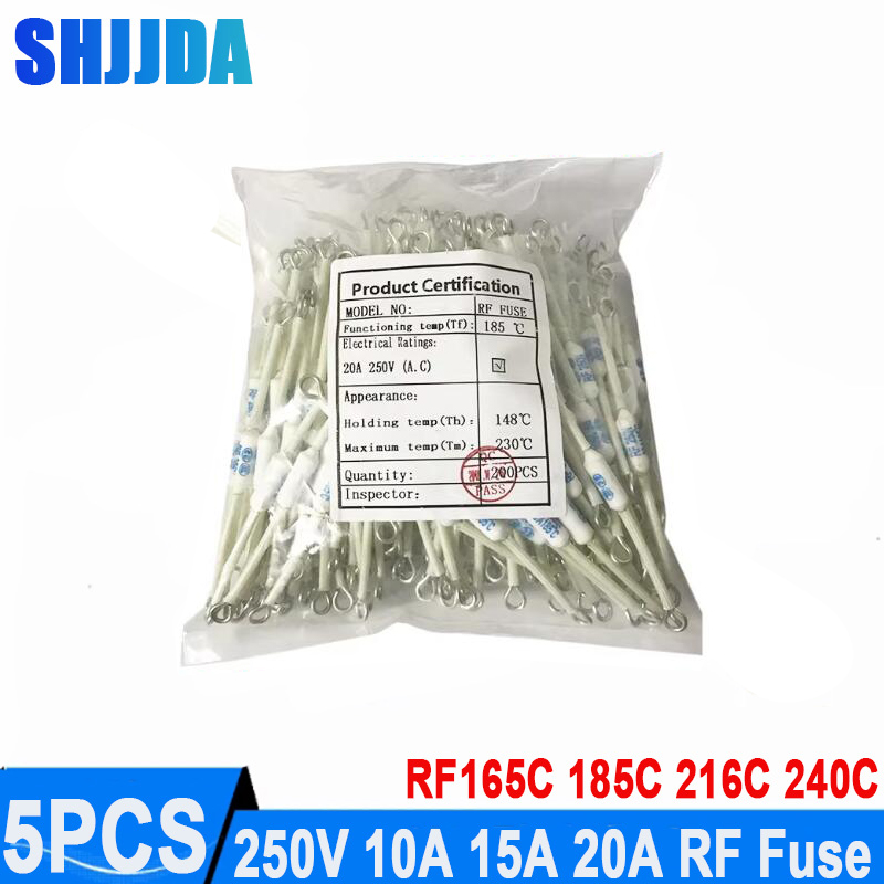 5Pcs Ceramic Thermal Fuse 250V - Ceramic Heat Emitter recensie en prijs