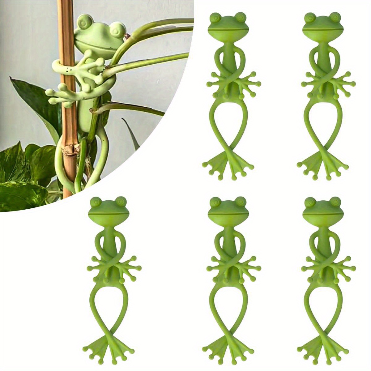 Creative Green Frog Plant Fixi - Vine Climbing Plastic recensie en prijs