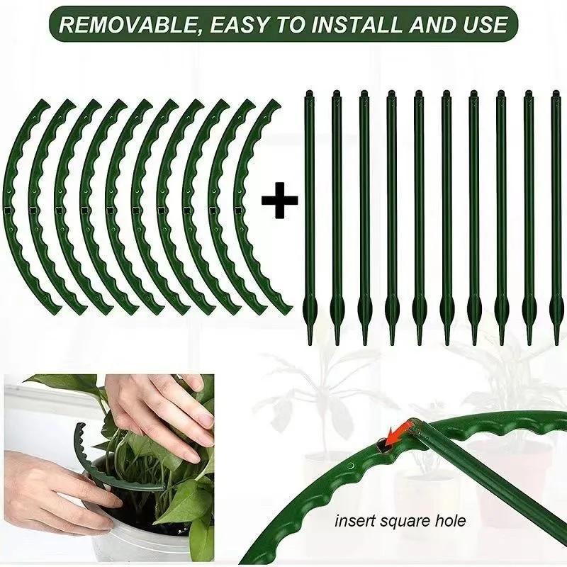 1-9set Plastic Plant Support P - Vine Climbing Plastic recensie en prijs