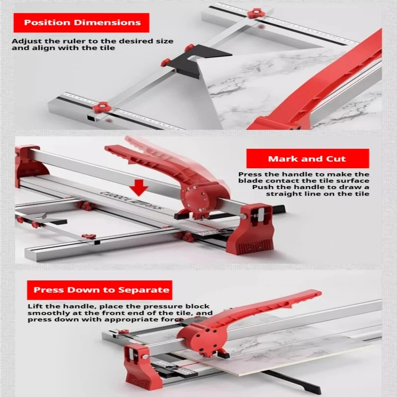 Heavy Duty Manual Tile Cutter  - Ceramic Tile Floor recensie en prijs