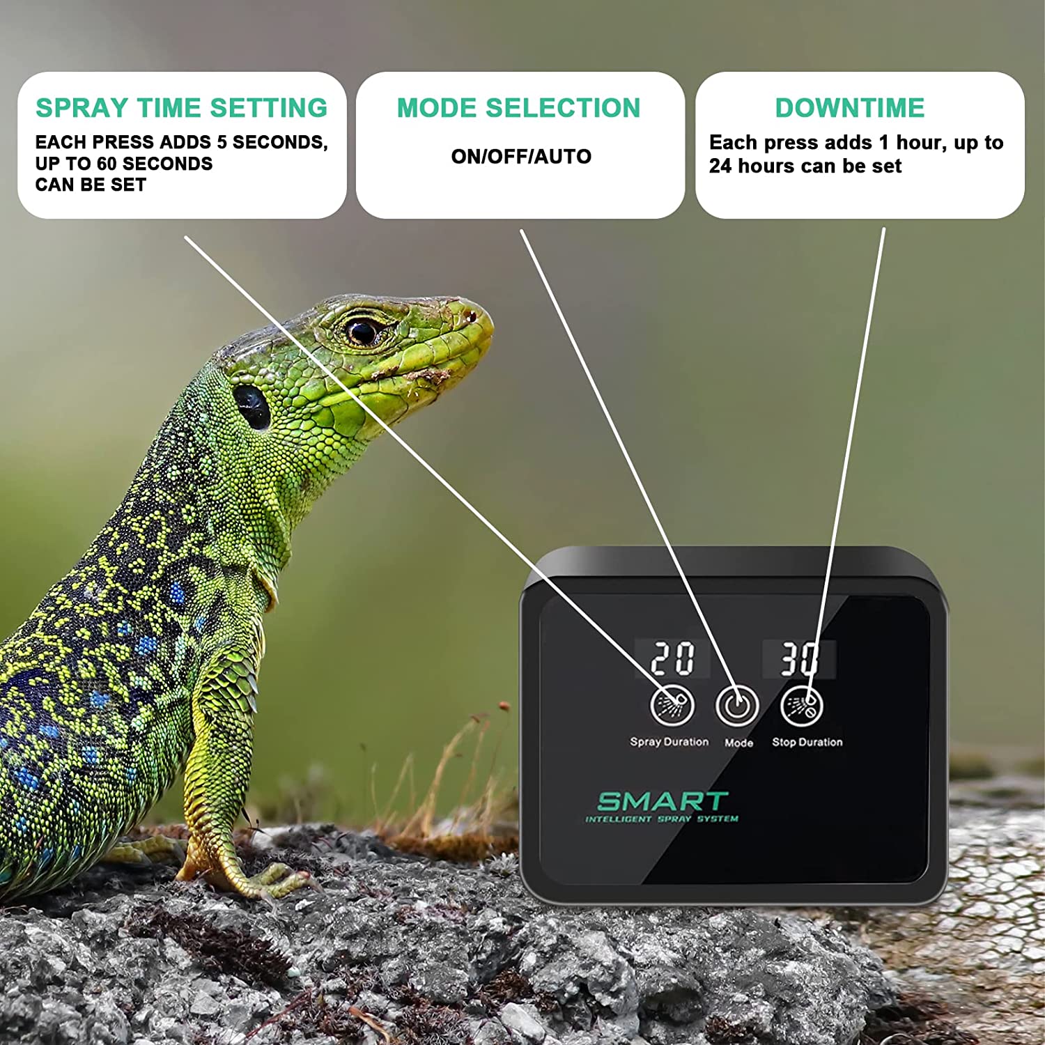 Intelligent Fogger Terrariums  - Terrarium Fogger Ultrasonic recensie en prijs
