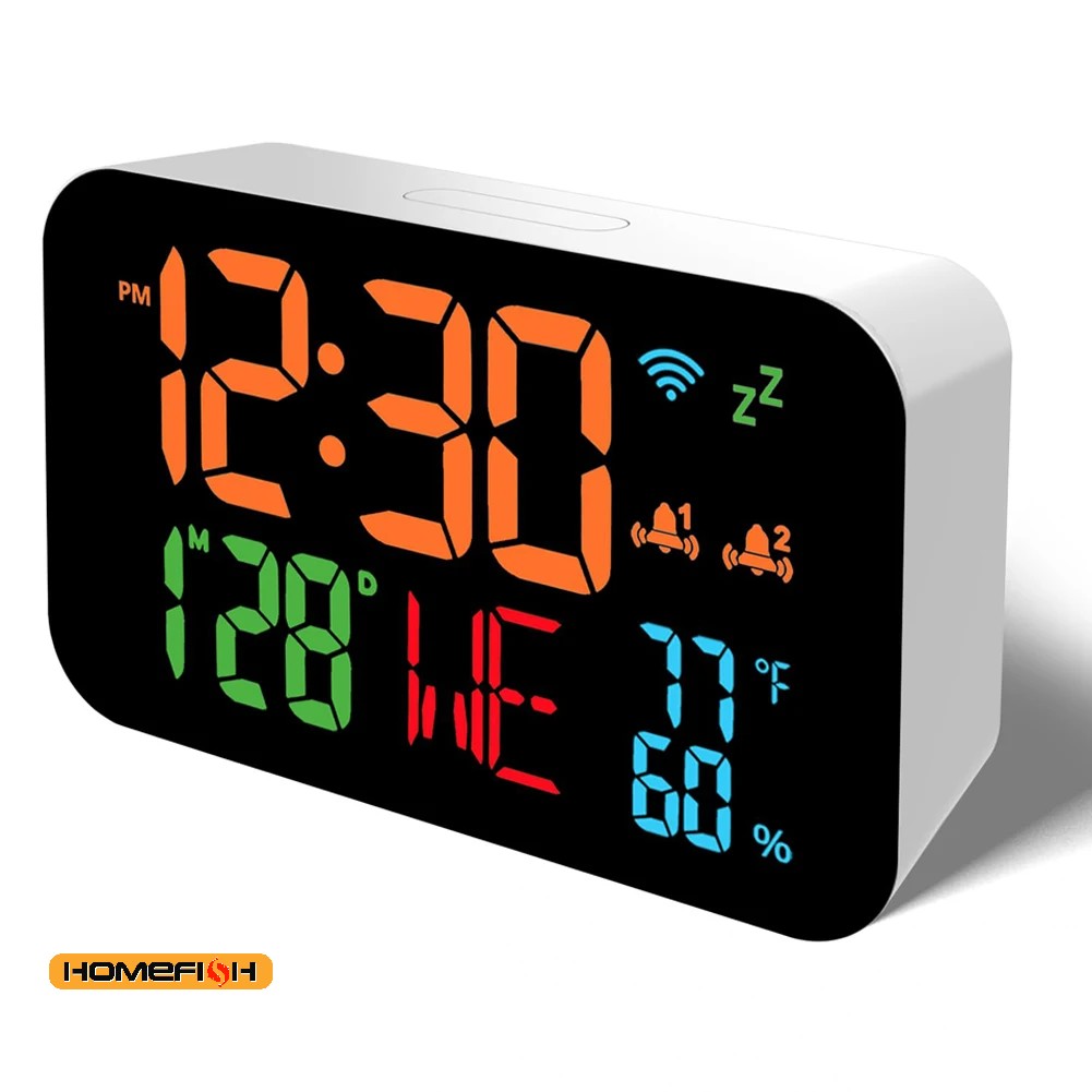 Tuya WiFi Desktop Clock Calend - Digital Hygrometer Probe recensie en prijs
