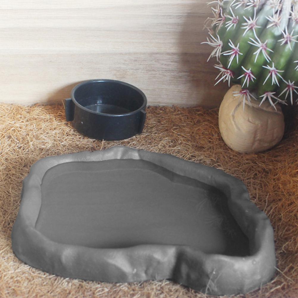 Reptile Feeder Plastic Imitati - Water Dish Reptile recensie en prijs