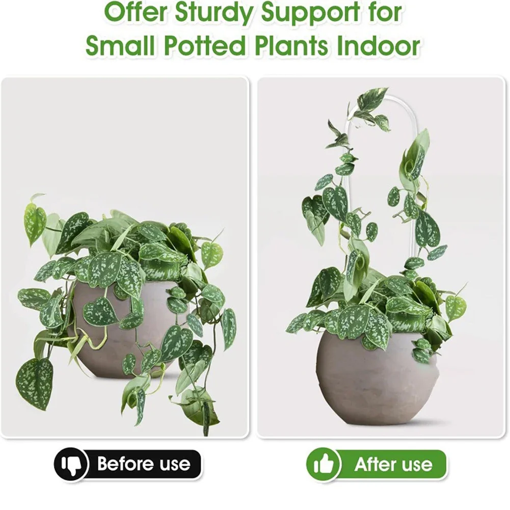 U Shaped Acrylic Trellis Suppo - Vine Climbing Plastic recensie en prijs
