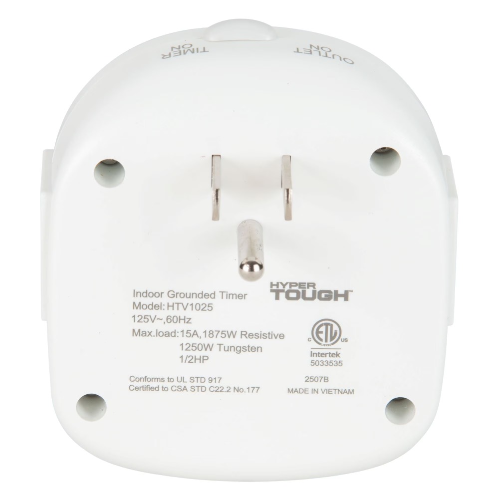 Indoor Heavy Duty Analog Timer - Timer Dual Outlet recensie en prijs
