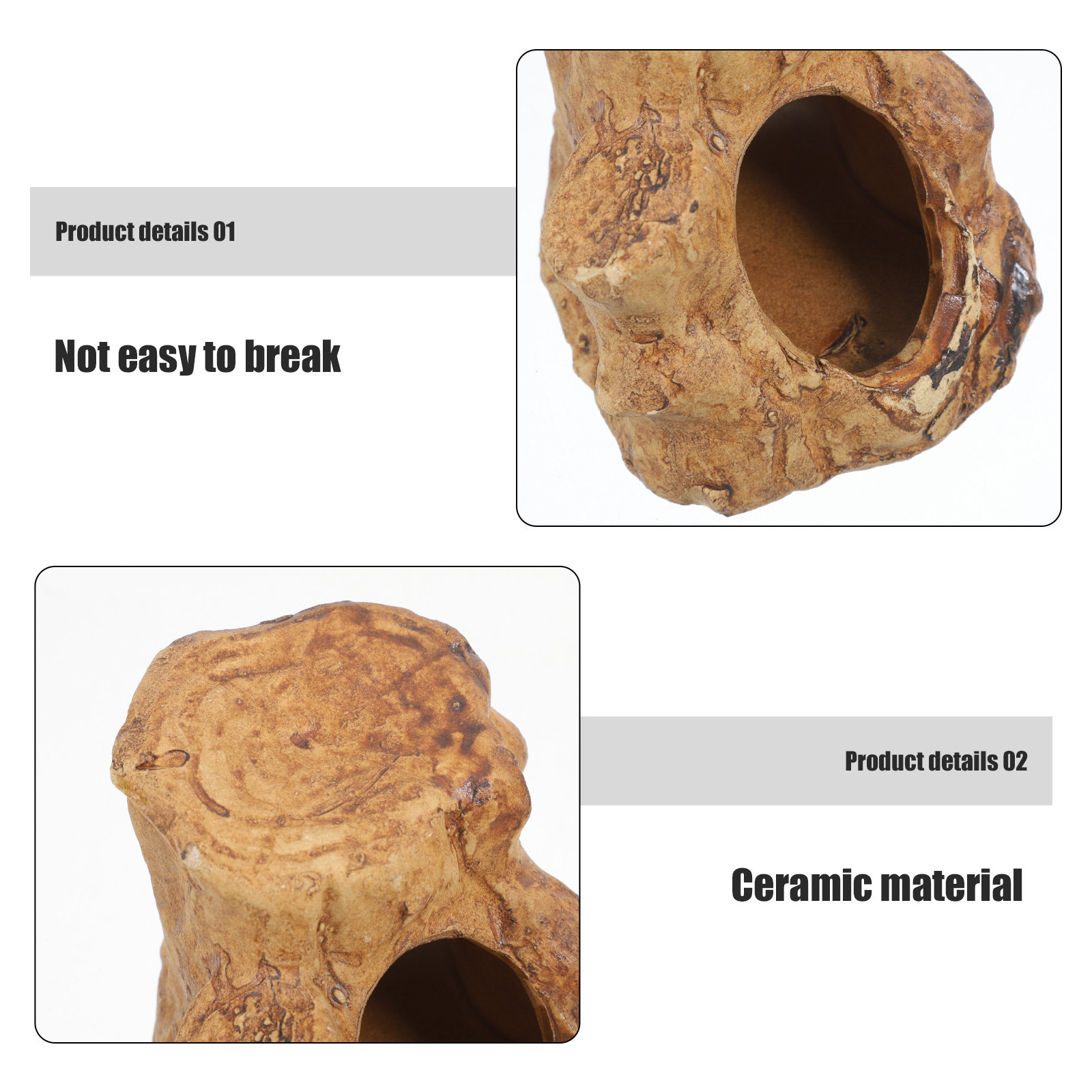 Natural-Looking Ceramic Fish T - Hide Cave Ceramic recensie en prijs