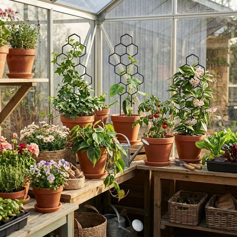 Honeycomb Design Plant Trellis - Vine Climbing Plastic recensie en prijs